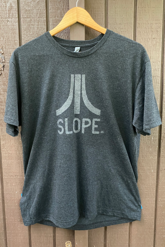 Slope 8-bit Shirt - Vintage Black
