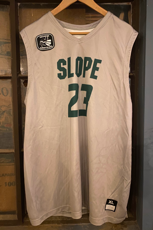 Slope Basketball Jersey - Gray