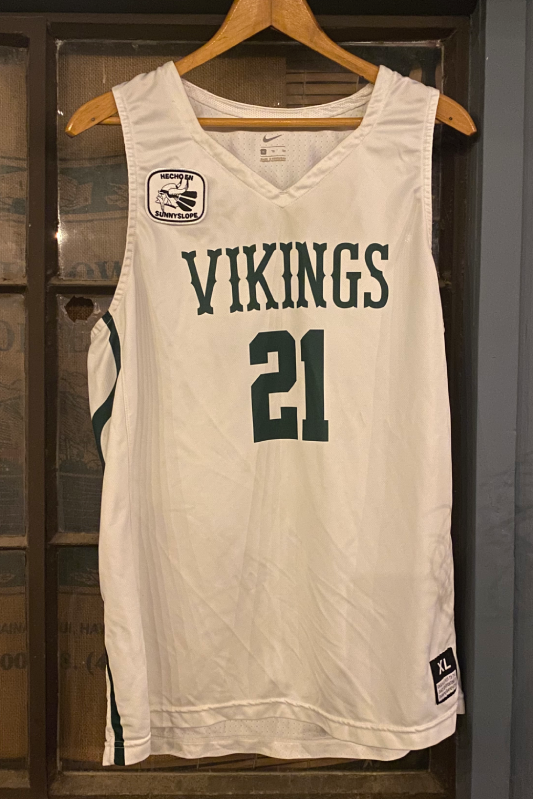 Vikings Basketball Jersey - White