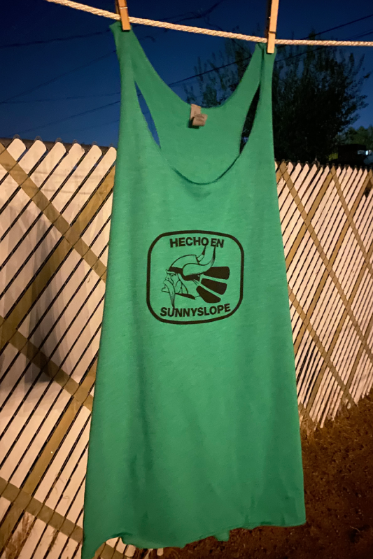 Ladies Kelly Green Tank