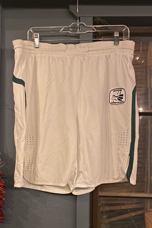 Basketball Shorts - White